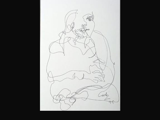 Don’t Believe Me – ink 35 x 25 cm Don’t Believe Me – ink 35 x 25 cm