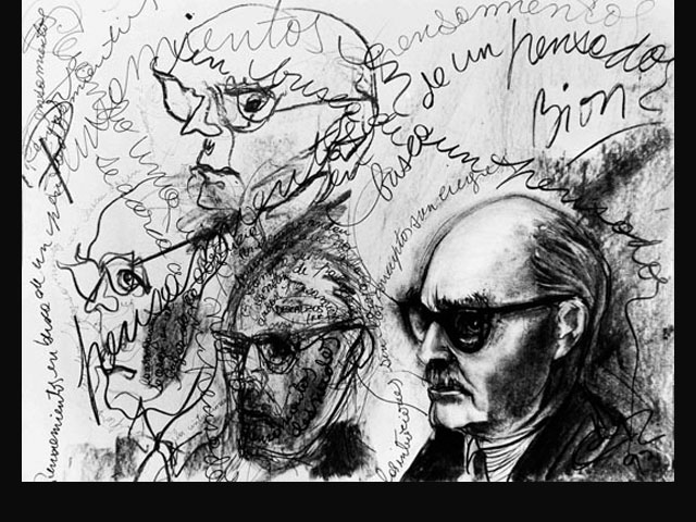 Thoughts in Search of a Thinker – BION series – charcoal technique 70 x 50 cm Thoughts in Search of a Thinker – BION series – charcoal technique 70 x 50 cm