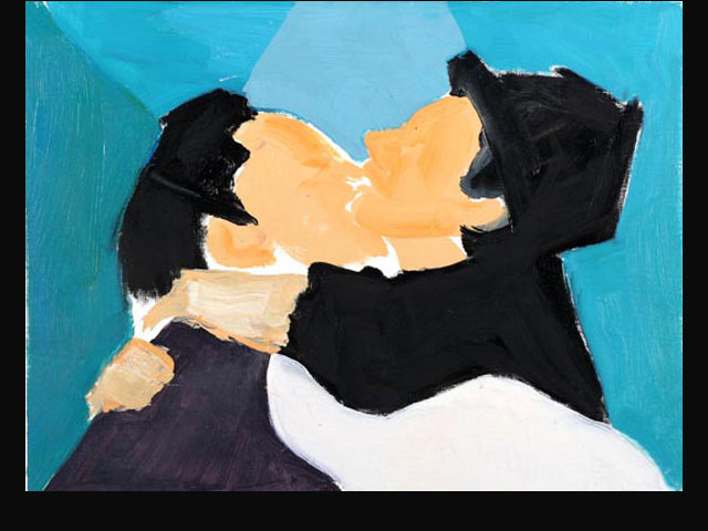 Secrets of Love 3 – oil on paper 35 x 40 cm