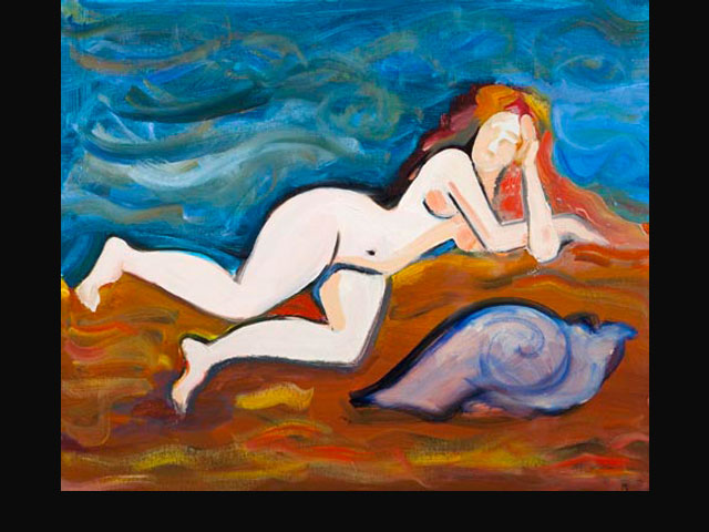 “El mar de tu abrazo” óleo 0,45x0,35 mts. “El mar de tu abrazo” óleo 0,45x0,35 mts.
